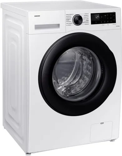 Samsung Waschmaschine WW5000C WW8ECGC04AAE - 8 kg Frontlader mit Dampf-Funktion - Waschmaschinen mit 8 kg Kapazität und 1400 U/min, ausgestattet mit Dampf-Funktion für schonende Reinigung von Kinderbekleidung und AquaStop-Schutz.