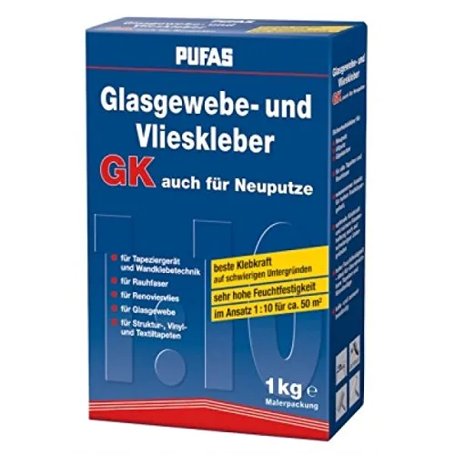 Pufas Glasgewebe- und Vlieskleber GK 0,500 KG