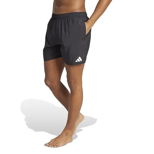 adidas Solid 3-Bars 5'' Badehose XXL grau/schwarz - Badehose in Grau/Schwarz, Größe XXL, mit dehnbarem Material für optimalen Komfort beim Schwimmen. Entdecken Sie weitere adidas Angebote im Bergfreunde.de Online-Shop!