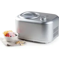 PRIMO PR406IM Eismaschine mit Kompressor – 1 L Softeis in 60 Sekunden - Die PRIMO PR406IM Eismaschine bereitet in nur 60 Minuten bis zu 1 Liter köstliches Softeis zu. Dank des integrierten Kompressors friert sie selbstständig und bietet verschiedene Funktionen für perfekte Ergebnisse.