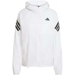adidas adi365 Laufjacke Damen – Weiß, Größe L (XS-XXL verfügbar) - Die adidas adi365 Laufjacke für Damen kombiniert Stil und Funktionalität. Hergestellt aus 100 % recyceltem Polyester, bietet sie maximalen Komfort und Atmungsaktivität. Ideal für kühle Läufe, schützt sie effektiv und sorgt für Bewegungsfreiheit.