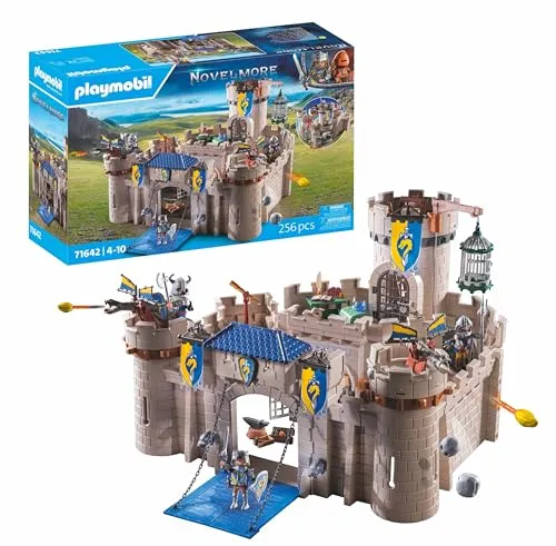 Playmobil Arwynns Burg (71642) - Fantasievolles Spielset aus der Novelmore-Serie, ideal für kreative Abenteuer und Rollenspiele