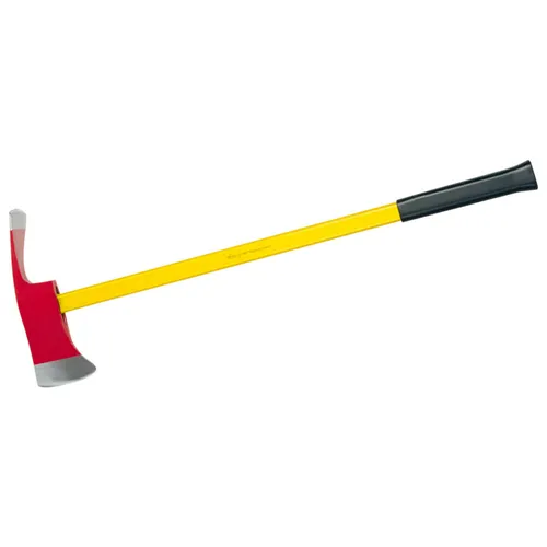 Dönges Fire Axe mit Nupla-Glasfaserstiel, Pulaski-Form - Äxte mit nahezu unzerstörbarem Stiel und hochwertigem, geschmiedetem Axtkopf – ideal für Feuerwehr und Waldarbeit, bietet zudem sehr gute elektrische Isolation.