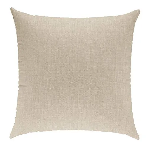sunnypillow Palettenkissen mit abnehmbarem Bezug Kaltschaum Palettenauflage Palettenpolster Palettensofa Sitzkissen Rückenlehne Indoor Outdoor Kissen 40x40cm Cremefarben