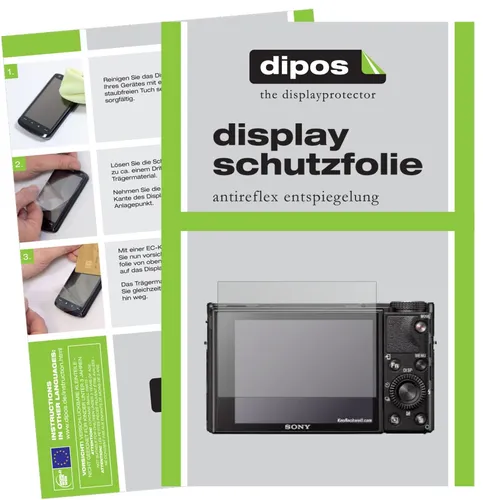 5x Schutzfolie für Sony RX100 VII Display Folie matt Displayschutzfolie
