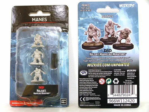 WZK90247 - D&D Nolzur's Marvelous Wave 14 - Unpainted Miniatures - Manes
