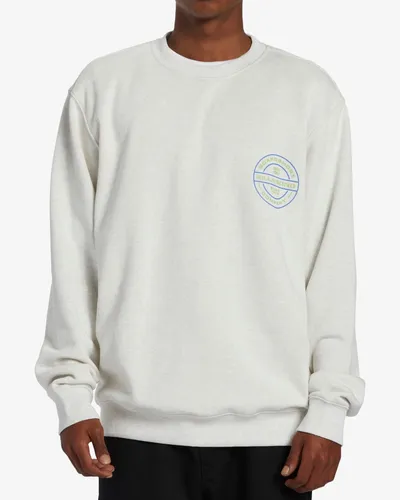 Sweatshirt BILLABONG "Short Sands" Herren, Gr. M, grau - Herren Sweatshirt aus der „Still Filthy' '-Kollektion, mit weichem Tragegefühl durch extra Waschung, ideal für lässige Looks und Freizeitaktivitäten.
