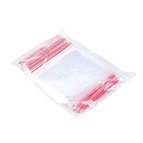 Office Products Zip Beutel Druckverschluss 16 x 16 cm / 100 Stück (1er Pack)/ Transparent Glasklar/Druckverschlussbeutel Zip Set/Zipper-Beutel/Polybeutel/aus Fester LDPE-Folie Lebensmittelecht