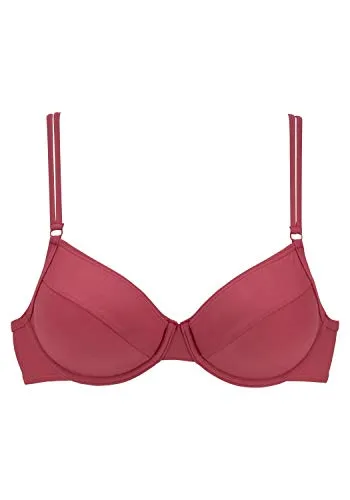 s.Oliver Damen Bügel-Bikini-Top mit herausnehmbaren Softcups - Hochwertiges Bügel-Bikini-Top aus softer Microfaser, verstellbare Doppelträger mit eleganten Zierringen für individuellen Tragekomfort. Perfekt zum Mixen und Kombinieren für den Strandurlaub!','category':'Büstenhalter