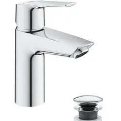 Grohe QuickFix Start S-Size Waschtischarmatur 23551002 - Armaturen mit GROHE SilkMove ES Technologie für präzise Temperaturkontrolle und energieeffiziente Nutzung. Schnelle Installation dank QuickFix System und umweltfreundliche EcoJoy Funktion.