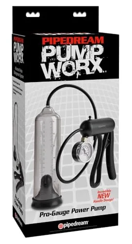 Pump Worx Pro-Gauge Power Pump, Clear & Black, One Size