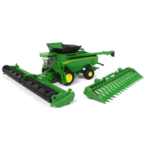 John Deere X9 1100 Modell von Ertl 1:64 - Modellfahrzeuge: Hochwertiges Sammlermodell des John Deere X9 1100 im Maßstab 1:64, aus robustem Die-Cast gefertigt und ideal für Sammler und kleine Traktor-Fans.