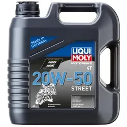 Liqui Moly Motoröl Motorbike 4T 20W-50 Street 1696 - Hochleistungs-Motoröl für Motorräder, bietet optimalen Schutz und verbesserte Leistung bei hohen Temperaturen.