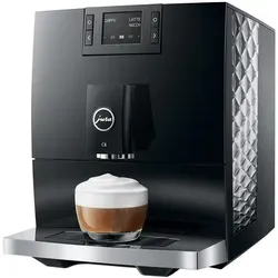 JURA C8 (EA) Kaffeevollautomat Piano Black - Premium-Economy-Klasse, kompaktes Design mit Professional Aroma Grinder für intensiven Kaffeegenuss