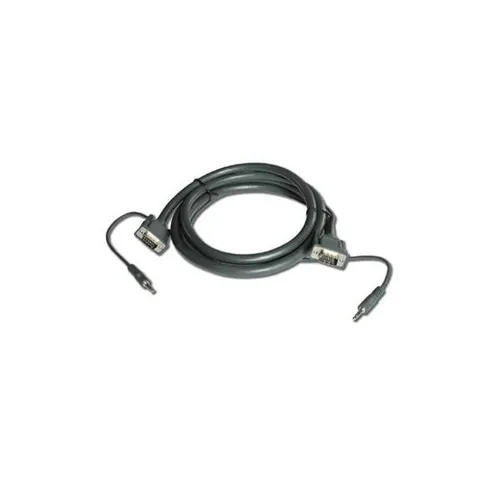 Kramer VGA + Stereo-Audio Kabel C-GMA/GMA-10 - 3,0m - Hochwertiges VGA + Stereo-Audio Kabel von Kramer, ideal für eine zuverlässige Verbindung zwischen Geräten. Perfekt für Heimwerkerbedarf und professionelle Anwendungen.