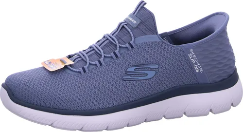 Skechers Summits High Range Herren Sneakers - Slate Mesh Trim, 46 EU - Herren-Sneaker mit weichem Mesh-Obermaterial und bequemer Memory-Schaum-Einlegesohle für ultimativen Tragekomfort. Ideal für sportliche Aktivitäten und den Alltag.