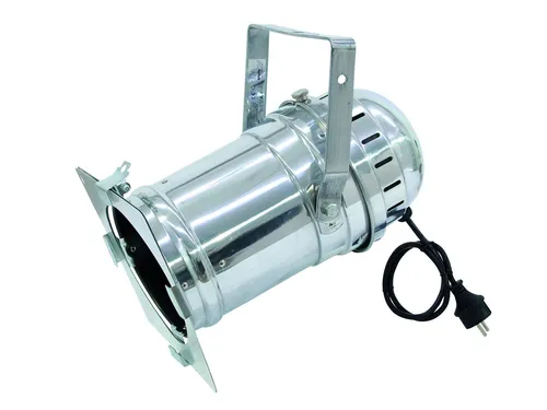 EUROLITE PAR-56 Spot Long mit Stecker - Lichttechnik & Zubehör – Hochwertiges PAR-56-Scheinwerfergehäuse für Deko- und Schaufensterbereiche, komplett verdrahtet und sicherer Erdungsanschluss, ideal für Diskotheken.