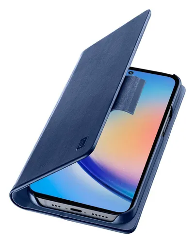 CellularLine Book Case für Samsung A35 5G Blue (60730) Handyhülle #1906888