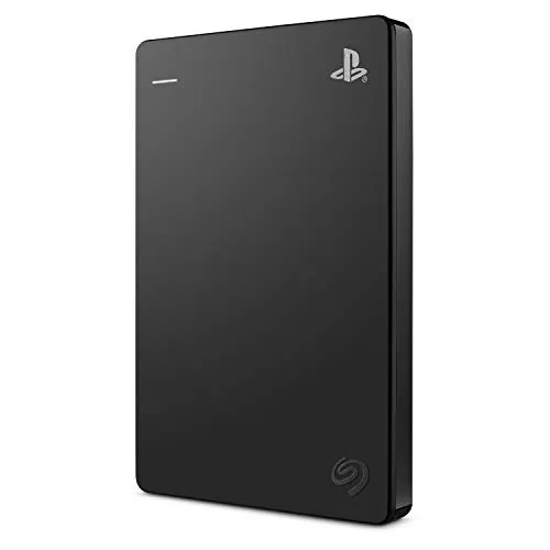 Seagate Game Drive PS4 2 TB - Externe HDD-Festplatte in schwarz, kompakt und robust für ultimative Speicherung von Spielen und Medien