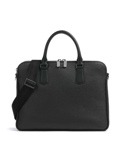 BOSS Crosstown Aktentasche schwarz 50529302-001 - Herren-Geldbörsen, aus hochwertigem genarbtem Rindsleder gefertigt, ideal für stilvolle Aufbewahrung von Dokumenten und Laptop