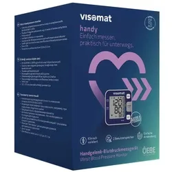 Visomat handy Handgelenk Blutdruckmessgerät - Klinisch validiertes Blutdruckmessgerät für präzise Selbstmessung, ideal für Personen ab 12 Jahren