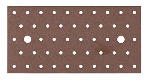 Alberts 301118 DURAVIS® Lochplatte | rostbraun duplexbeschichtet | Größe 200 x 100 x 2 mm