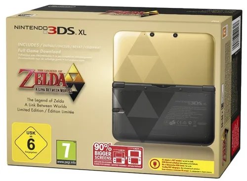 Nintendo 3DS XL - Spiele 3DS und DS Spiele - Konsolen mit großem Bildschirm (12,39 cm) und Akku-Laufzeit von bis zu 6,5 Stunden, ideal für Gamer, die unterwegs spielen möchten.