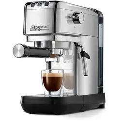 TCHIBO Siebträger Lapressa Edelstahl Espressomaschine Silber