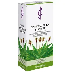 SPITZWEGERICHBLÄTTER Tee 75 g - Natürlicher Tee aus SPITZWEGERICHBLÄTTERN, ideal für entspannende Momente. Genießen Sie den vollmundigen Geschmack und die einfache Zubereitung.
