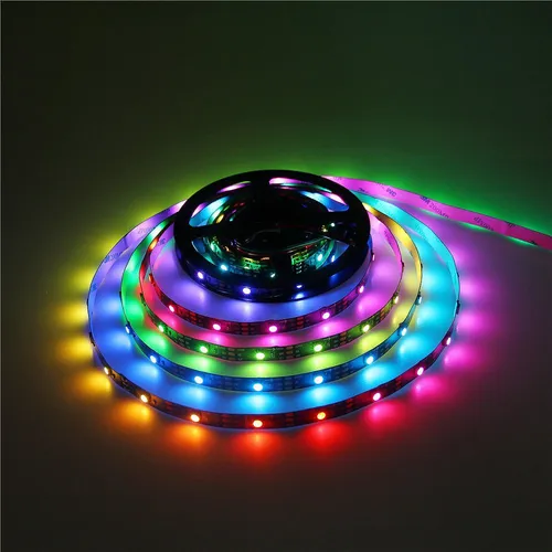 WS2812B RGB Stripe Pixel streifen integriertem WS2811 controller 500CM 5V DC IP20