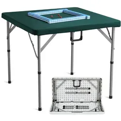VEVOR Mahjong-Tisch - Faltbarer Kartentisch für 4 Spieler - Gesellschaftsspiele, ideal für Spielabende mit Freunden, platzsparend und einfach zu transportieren.