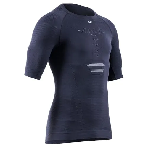 X-Bionic Laufshirt Effektor Running Shirt Herren Schwarz L - Hochfunktionelles Laufshirt mit innovativer Technologie für optimale Unterstützung und Leistungssteigerung beim Laufen. Strategisch platzierte Funktionszonen sorgen für besten Tragekomfort.