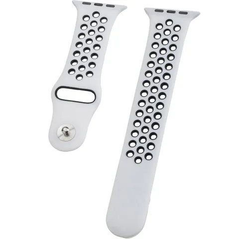 Peter Jäckel Smartwatch-Armband für Apple Watch Ultra und Series 4-10 - Hochwertiges Silikon-Armband für Apple Watch Ultra 49mm, 44mm und 42mm (Series 1-10), perfekt für Sport und Alltag.