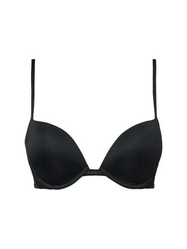 Calvin Klein Damen Unterwäsche BH Push Up Plunge 70DD Schwarz 000QF5613EUB1