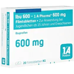IBU 600-1a Pharma Filmtabletten 20 St