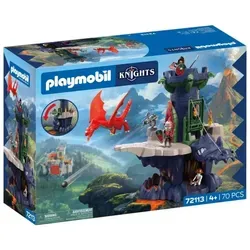 Knights Drachenritterturm 72113 - Konstruktionsspielzeug - Erlebe spannende Abenteuer mit dem 70-teiligen Knights Drachenritterturm! Ideal für Kinder ab 4 Jahren, fördert Kreativität und Geschicklichkeit beim Bauen.