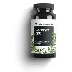 Hochdosiertes Coenzym Q10 – 200mg pro Kapsel - Antioxidant Coenzym Q10, 120 vegane Kapseln für 4 Monate, hoch bioverfügbar und laborgeprüft, aus natürlichen Rohstoffen ohne Gentechnik.