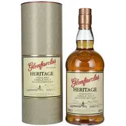 Glenfarclas Heritage Speyside Single Malt Whisky - Whisky mit intensiv fruchtig-süßen Sherry-Noten, ideal für Einsteiger und Genießer. Erleben Sie den milden Geschmack von Glenfarclas Heritage!