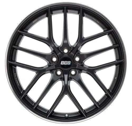 BBS Felge Alufelge CC-R schwarz matt 9x19 5x112 ET37 - Alufelgen für Fahrzeuge, 9x19 Zoll mit Flow Forming Technology für leichtes Gewicht und hohe Festigkeit, ideal auch für den Winter.