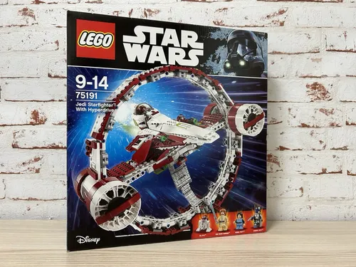 LEGO Star Wars: Jedi Starfighter mit Hyperdrive (75191) - LEGO Set für 9-16 Jahre, bietet spannende Star Wars Abenteuer mit Hyperdrive-Funktion und beeindruckenden Details.