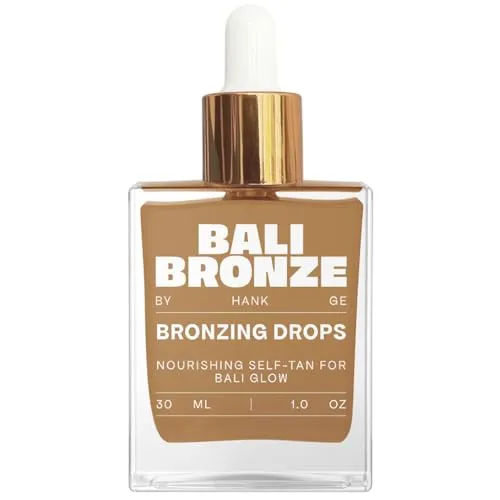 BALI BRONZE Bronzing Drops – Selbstbräunungs-Tropfen für Gesicht - Gesichtsselbstbräuner mit Kokos- und Arganöl für eine individuell steuerbare, streifenfreie Bräune. Schnell einziehend, vegan und UV-frei – für einen natürlichen Glow ohne Sonnenstrahlen.