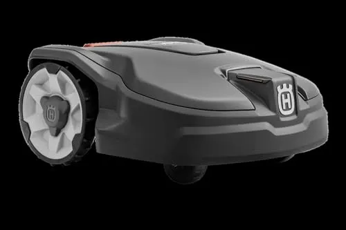 Husqvarna Automower 305 - Mähroboter für kleine Gärten - Intelligenter Mähroboter für Flächen bis 500 m², ausgestattet mit neuester Software und 39 Messern für präzises Mähen, ideal für komplexe Rasenflächen.