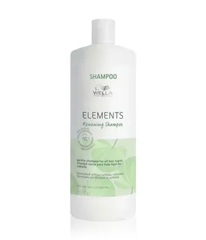 Wella Professionals Elements Renewing Shampoo 1000 ml - Shampoo für alle Haartypen, silikonfrei und vegan, verbessert die Haarstruktur für geschmeidiges, glänzendes Haar. Hergestellt aus 100% recyceltem Material.