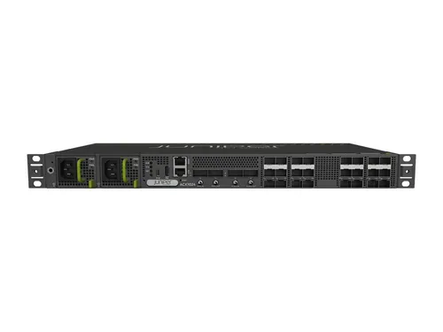Juniper ACX7024-AC-2PSU Router II mit 3 Jahren Garantie - Hochleistungs-Router mit 360 Gbit/s Durchsatz, ideal für Unternehmen. Kompakte 1U-Bauweise, redundante Stromversorgung und umfangreiche Netzwerkprotokolle für zuverlässige Leistung.