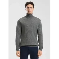 QS Rollkragenpullover – Stylisch und Bequem - Feinstrick Rollkragenpullover in Unicolor mit regulärer Passform. Ideal für jeden Anlass, bietet er Komfort und einen modischen Look.
