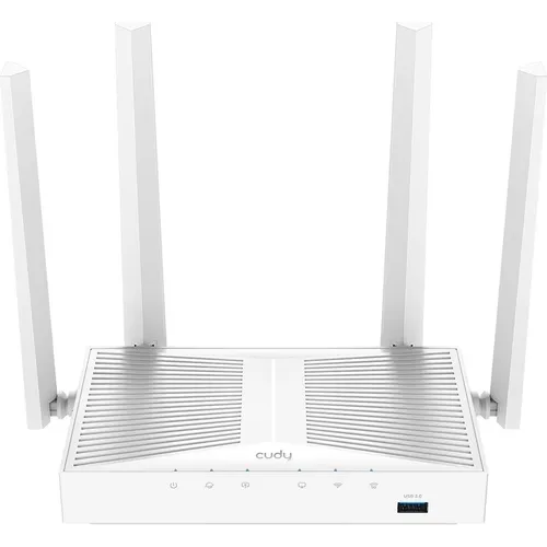 CUDY WR1300S Router - Weiß - Kompakter Router für schnelle Internetverbindungen, ideal für Zuhause oder das Büro. Mit benutzerfreundlicher Einrichtung und zuverlässiger Leistung.
