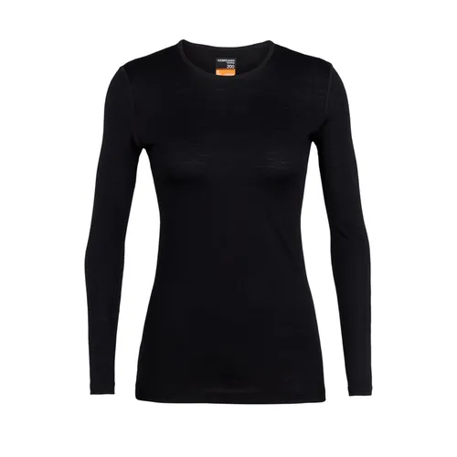 Icebreaker 200 Oasis LS Crewe - Damen Langarmshirt aus Merinowolle - Funktionsunterwäsche aus 100% Merino, ideal für kaltes Wetter, mit flachen Nähten für Komfort und gezielten Zwickeln für optimale Belüftung.
