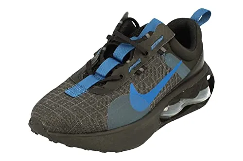 Nike Air Max 2021 GS Running Trainers FB8035 Sneakers Schuhe (UK 4.5 us 5Y EU 37.5, Black Dark Marina Blue 001)