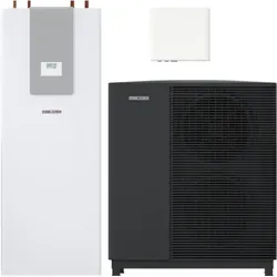 STIEBEL ELTRON WPL-A 13.2 Plus HK 400 Wärmepumpen Set - Effizientes Wärmepumpen Set für Heim und Garten. Monoblock-Ausführung mit hoher Energieeffizienz A+++ und innovativer Kältetechnologie für nachhaltige Wärme.