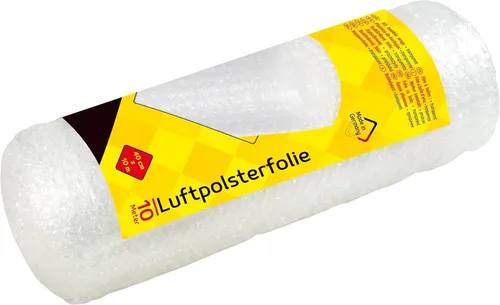 Idena 10400 - Luftpolsterfolie für Versand-Sicherung, 40 cm x 10 m auf Rolle, 70